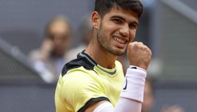 Alcaraz vence a Struff en el Mutua Madrid Open