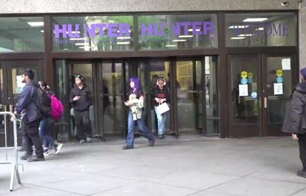 Hunter College protests prompt school to go fully remote. Here's what students had to say