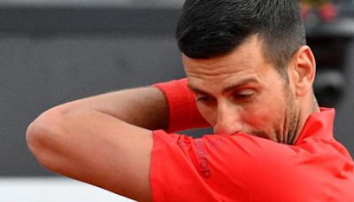 Djokovic apunta al botellazo tras perder: "Es preocupante, tengo que pasar pruebas"