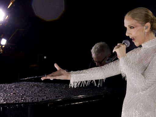 Celine Dion shares poignant throwback photo after emotional Paris Olympics performance