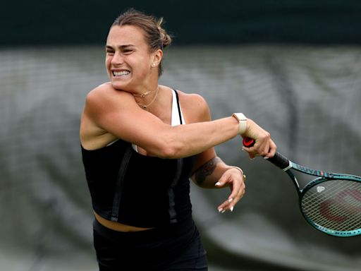 Wimbledon: Aryna Sabalenka and Victoria Azarenka pull out on first day due to shoulder injuries