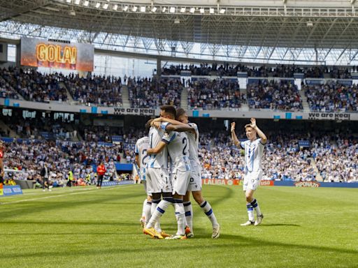 2-0. Victoria práctica y sin lujos de la Real Sociedad