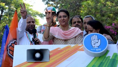 Priya Dutt's emerging from her political hibernation & Congress wants her to contest Maharashtra polls