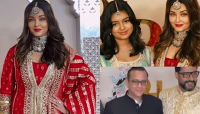"Separation confirmed now": Amitabh, Jaya and Abhishek Bachchan arrive at Ambani wedding, Aishwarya makes separate entry [Reactions]