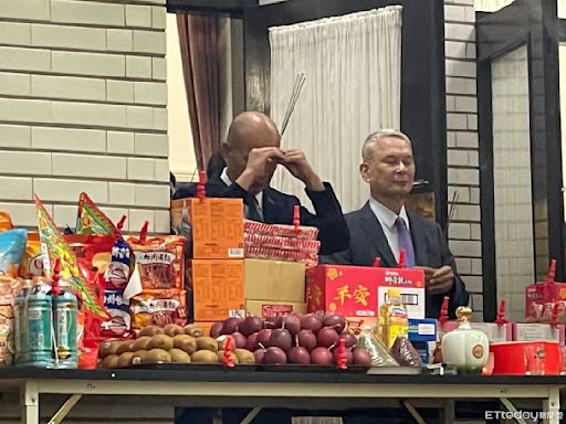 韓國瑜首度主持立院普渡 大雨中祈願：朝野和諧議事順利