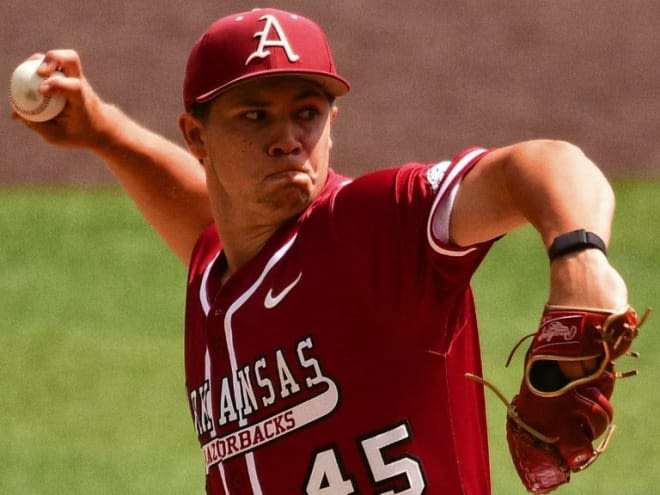 Wood's strong outing not enough to overcome Arkansas' hitting woes