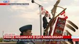 Prince William honours 'bravery and sacrifice' as he marks D-Day anniversary