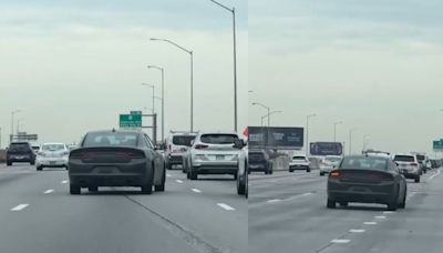 Dodge Charger Crabbing Freaks People Out