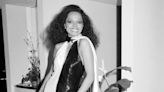 Great Outfits in Fashion History: Diana Ross' 1982 Black and White Beaded Birthday Gown