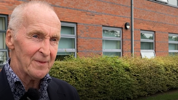 Teacher's guard of honour as he retires after 51 years