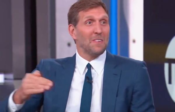 Dirk Nowitzki is All Over Social Media After Appearance on TNT's 'Inside the NBA'