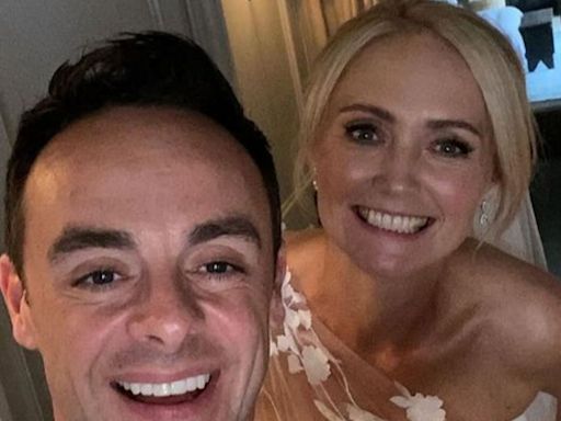 Ant McPartlin shares rare selfie with wife Anne-Marie on anniverary