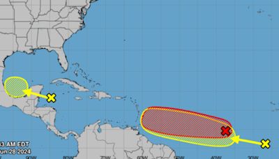 Esta sería la trayectoria de la tormenta tropical Beryl, que podría formarse sobre el Atlántico en las próximas horas