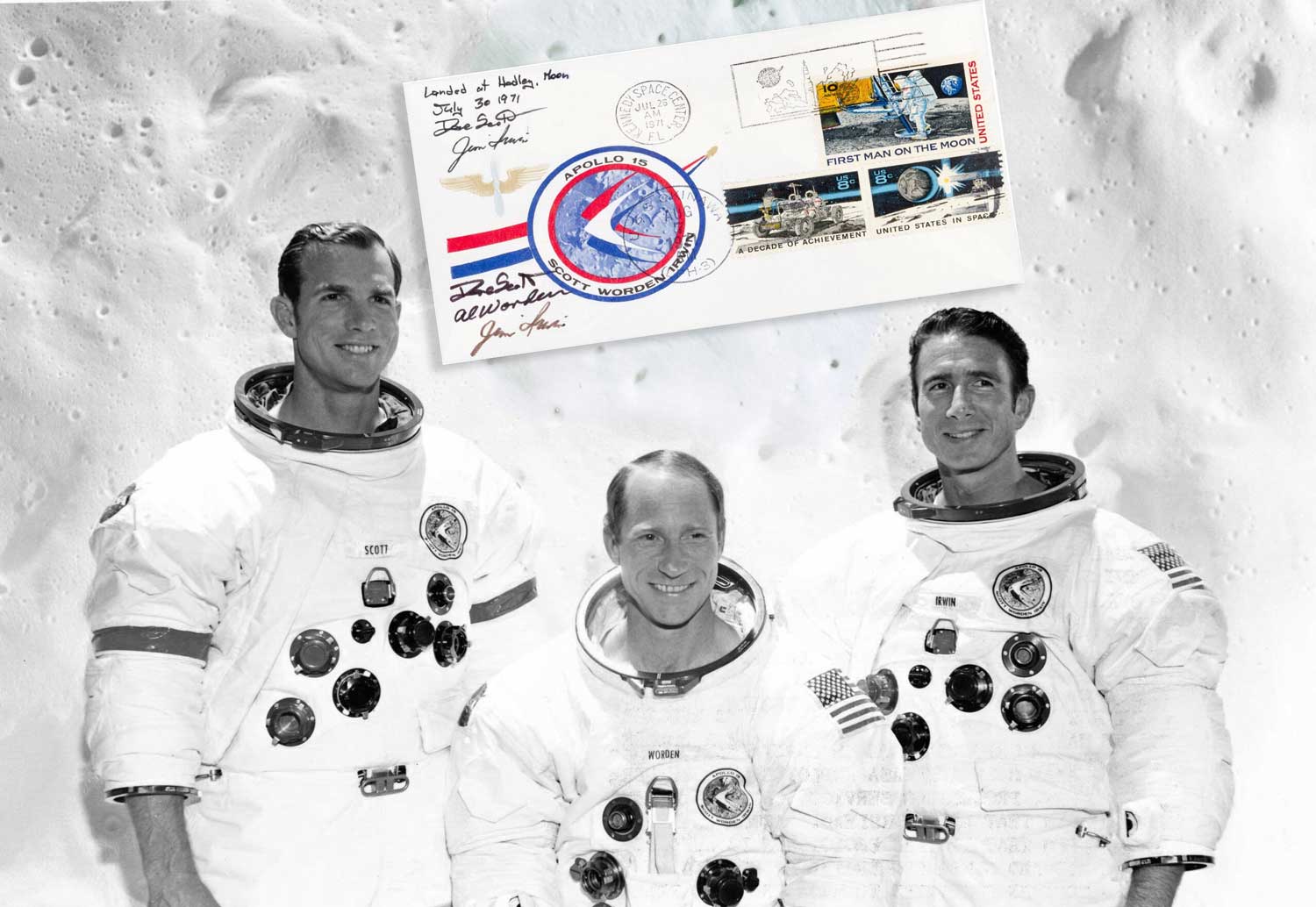 NASA was rocked by a scandal when the Apollo 15 crew took unauthorized envelopes to the moon, planning to sell them later