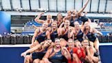 Las selecciones de waterpolo, con sus equipos de gala a los Juegos Olímpicos de París