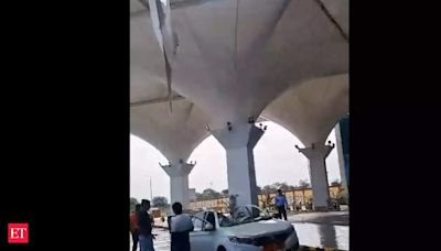 Jabalpur Airport's new roof collapses months after inauguration, mirroring Delhi Airport incident