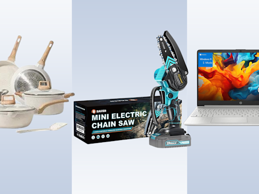 Today's best sales: A mini chain saw for $40, half off an HP laptop and more