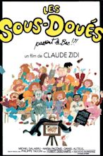 the movie poster for les sous - doues, which is written in french and ...