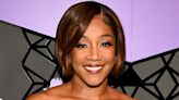 Tiffany Haddish sizzles in a strapless LBD as she hosts Impact Awards