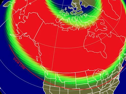 Northern Lights map, best viewing time and Michigan locations