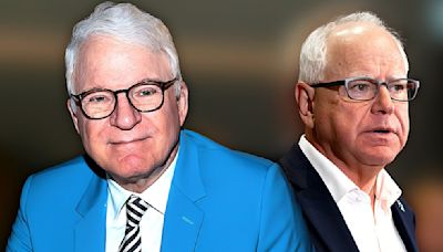 The Real Reason Steve Martin Won't Play Tim Walz On Saturday Night Live - SlashFilm