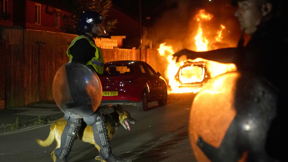 More than 100 arrests as Southport protests spread