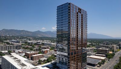 What’s new Salt Lake City’s skyline? Check out this 31-story apartment tower.