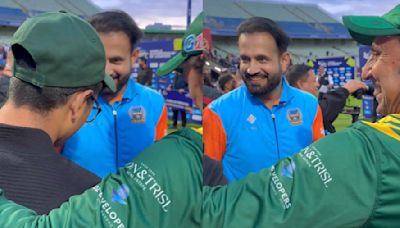 ... Hoti Rehti Hai Bhai': Irfan Pathan Consoles Younis Khan's Son After India Defeat Pakistan In WCL 2024 Final; VIDEO...