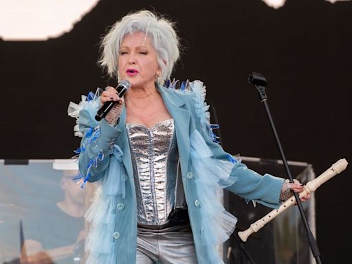 Cyndi Lauper sparks concern after Glastonbury’s festival-goers' mass exit