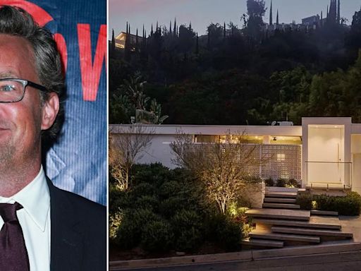 Matthew Perry's Hollywood Mansion Hits Market Nearly 7 Months After 'Friends' Star's Death