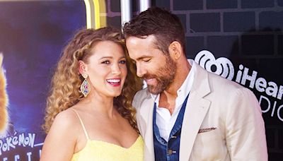 Blake Lively Shows Off Baby Bump In Christmas PJs With Ryan Reynolds, Santa, & Mrs. Claus