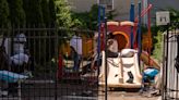 A grant turned a vacant Paterson lot into a playground. Instead people use it for dugs