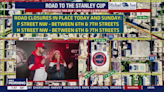 DC road closures ahead of Capitals vs. Rangers game