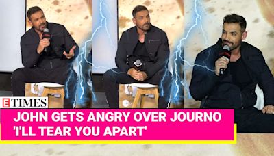 Trolled for Losing Temper: John's Abraham's Press Conference Drama At The Trailer Launch Of Vedaa