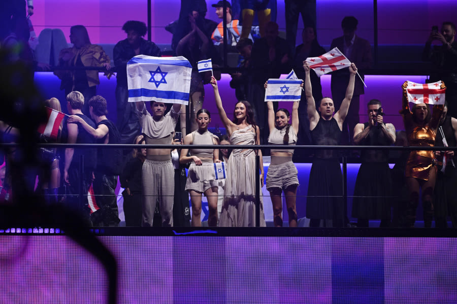 For Israel’s contestant, the Eurovision Song Contest comes with tight security, boos and cheers