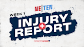 Patriots Week 1 injury report: Key CB missing at practice on Thursday