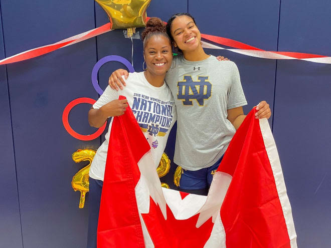 Olympics-bound Notre Dame G Cass Prosper grateful for the bumps in the road