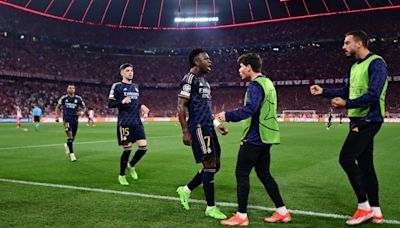 Champions League semi-finals: Vinicius Junior inspires Real Madrid to draw at Bayern Munich