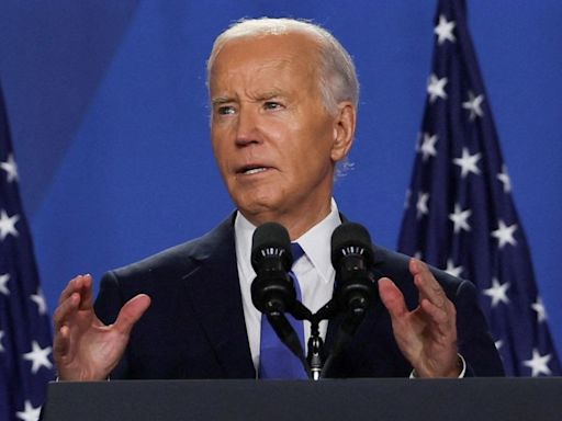 The 'Lord Almighty' or Biden's team? He now says he'd drop out if shown 'no way' to win