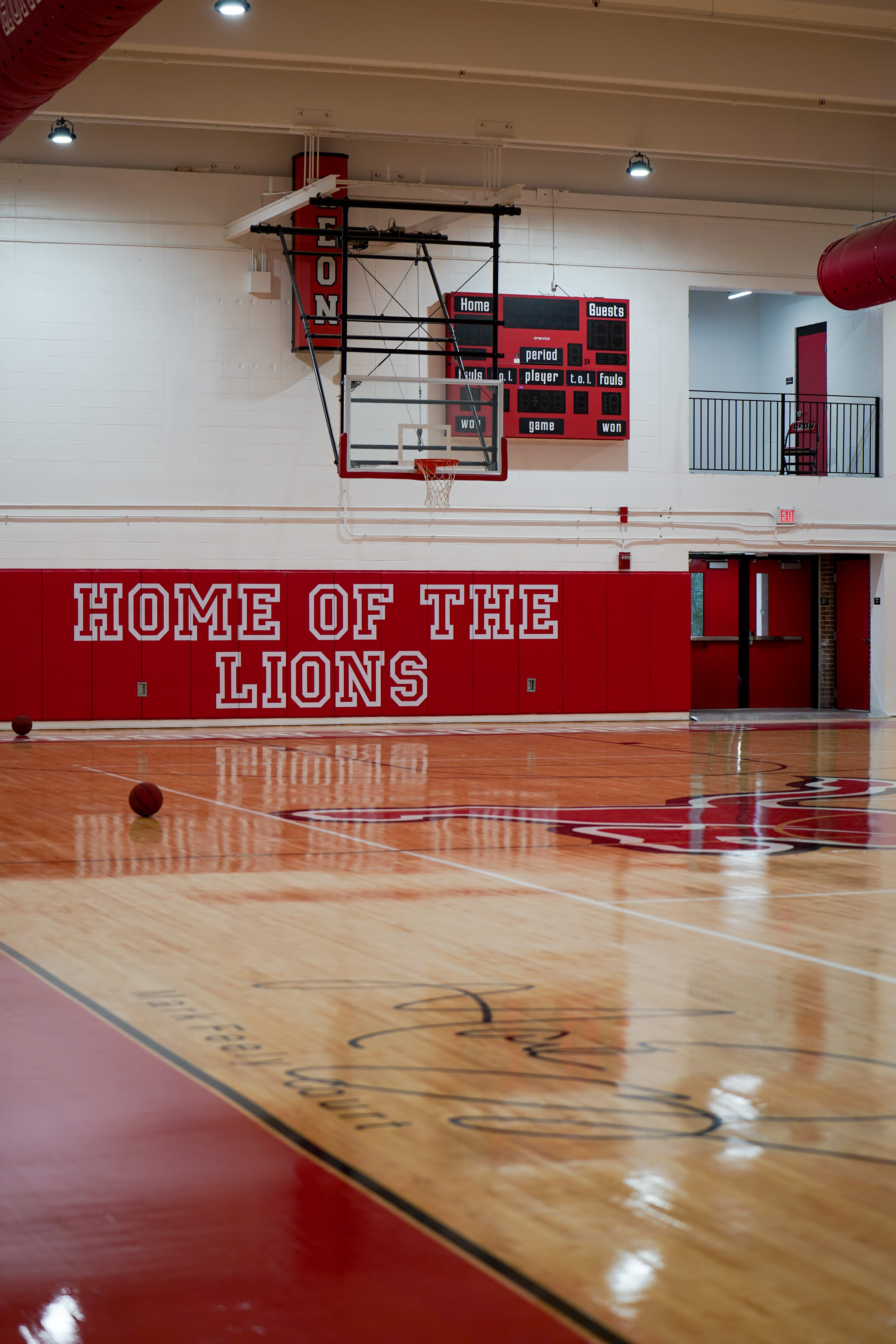 New Leon High gym honors the late Mark Feely, school's longtime athletic director