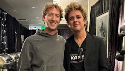 Meta CEO Mark Zuckerberg Attends Green Day Concert, Reveals How Significant They've Been In His