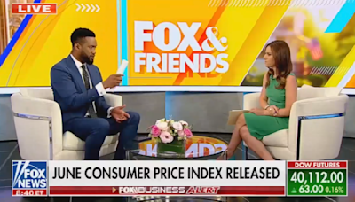 New inflation report showed "amazing" improvement. Fox News trashed it anyway.