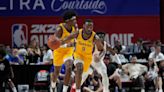 How many points did Bronny James score? Lakers-Hawks Summer League box score