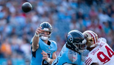 Will Levis leads 2 touchdown drives, Tennessee Titans outlast 49ers in NFL preseason opener