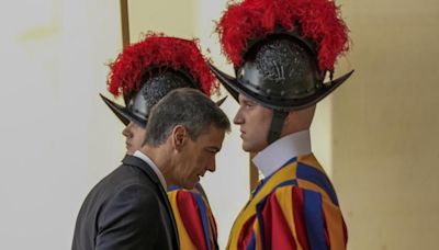 El Papa Francisco recibe a Pedro Sánchez en el Vaticano