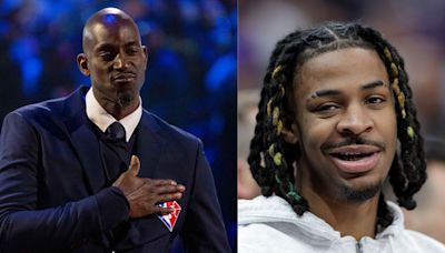 Kevin Garnett Shows Faith In Ja Morant, Predicts Them To End Up Top-5 In The West