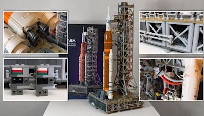 From tails to (umbilical) arms, the hidden details in Lego's new Artemis SLS rocket