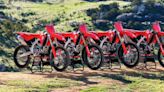 La gama Honda 2025 de motocross se renueva con significativas modificaciones y nuevas versiones inéditas