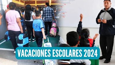 Vacaciones escolares 2024 en Perú: conoce la fecha de inicio para colegios públicos, según Minedu