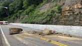 Rt. 250 in Marion County closed after rockslide